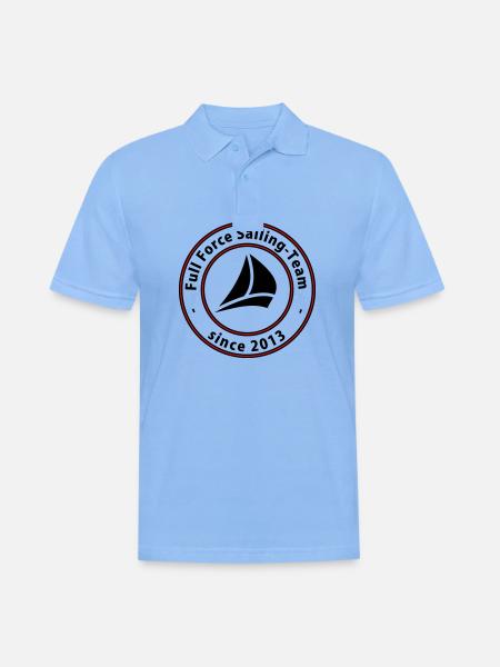 Full Force Sailing neutral - Männer Poloshirt - Himmelblau