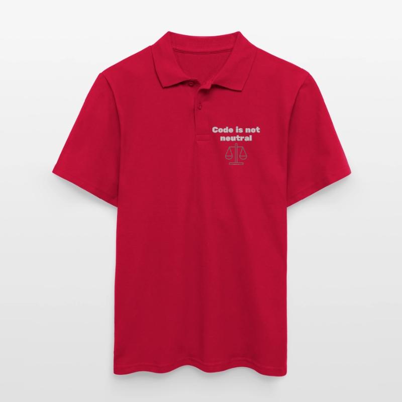 Le code n’st pas neutre Énoncé d’éthique du codeur Polo Homme