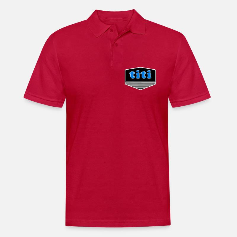 Springaffe - Männer Poloshirt - cherry red