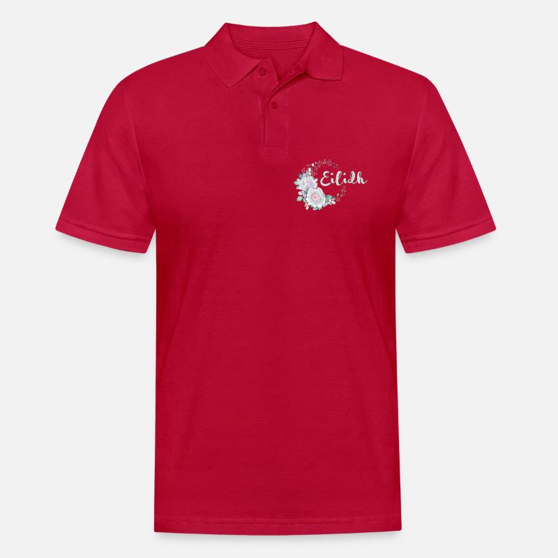 Für Eilidh - Männer Poloshirt - cherry red