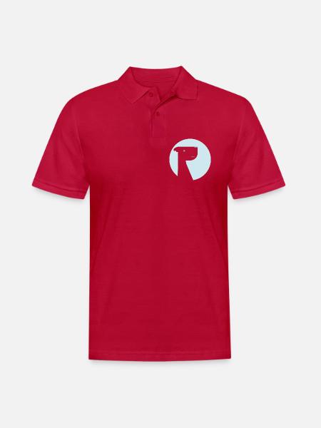Zours - Männer Poloshirt - cherry red