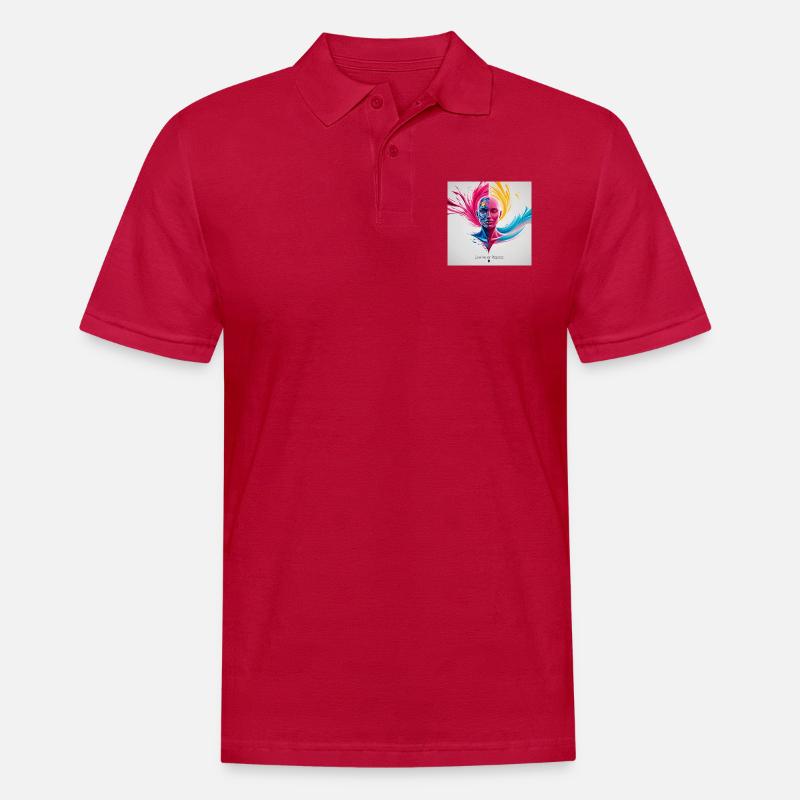Evolve or repeat - Männer Poloshirt - cherry red