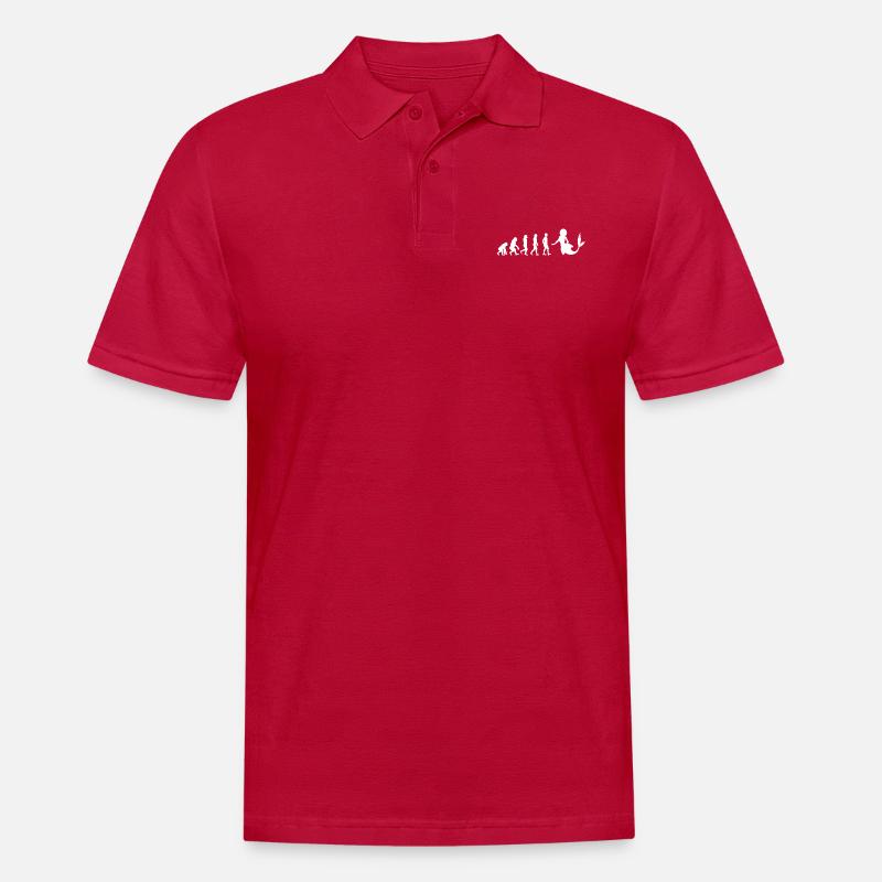 Evolution Nixe Multivirgin Gift - Men's Polo Shirt - cherry red