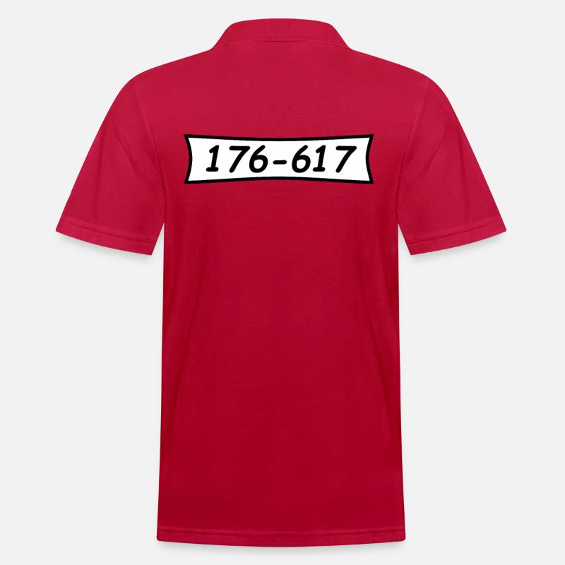 Panzerknacker Nummer 176 617 - Männer Poloshirt - cherry red
