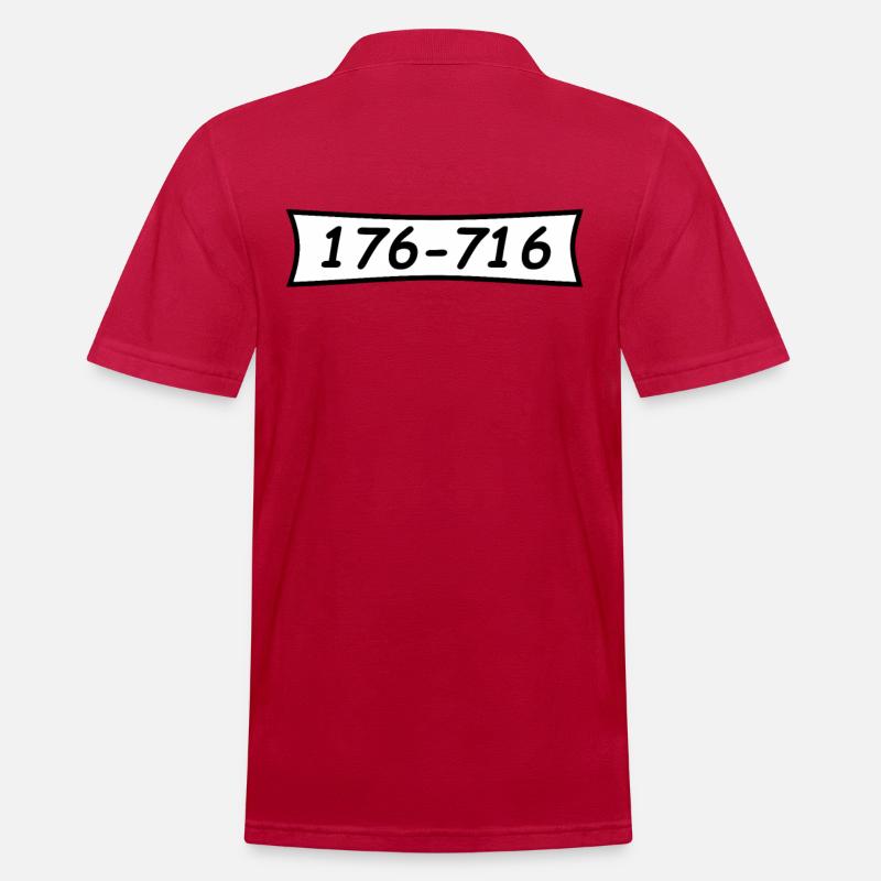 Panzerknacker Nummer 176 716 - Männer Poloshirt - cherry red