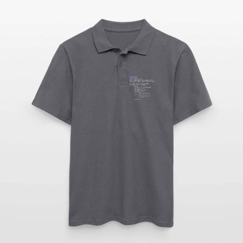 Python Make Coffee Function Men's Polo Shirt