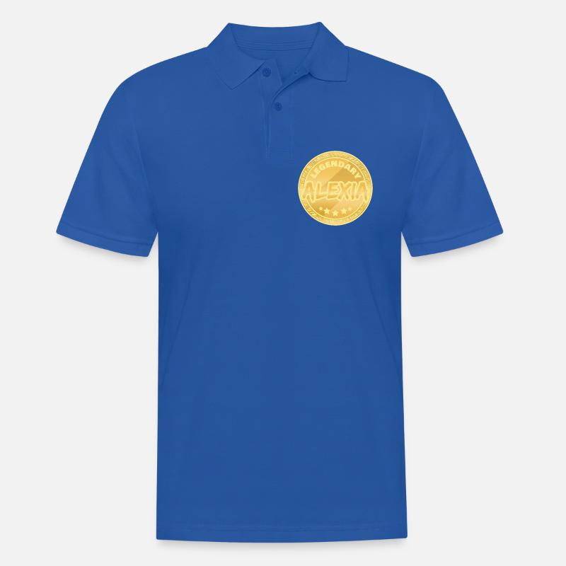 Alexia als Geschenkidee - Männer Poloshirt - Royalblau