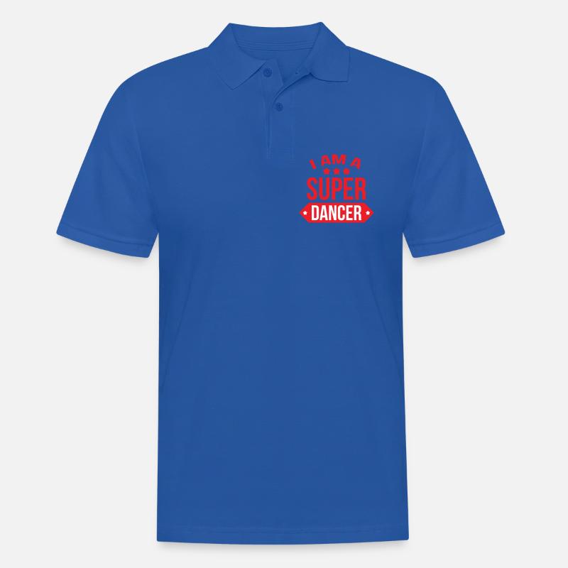 Ich bin eine großartige Tänzerin - Männer Poloshirt - Royalblau
