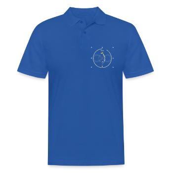 Schütze der Flammenbogen - Männer Poloshirt - Royalblau - Vorne - Kai (181cm)