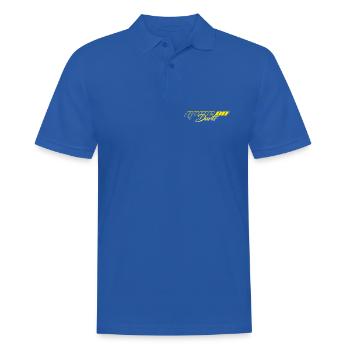 GAME ON DARTS  - Männer Poloshirt - Royalblau - Vorne - Kai (181cm)