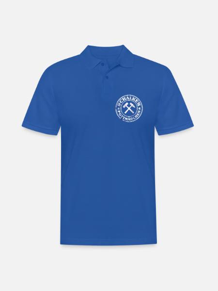 Schalker Ruhrpott Mädchen - Männer Poloshirt - Royalblau