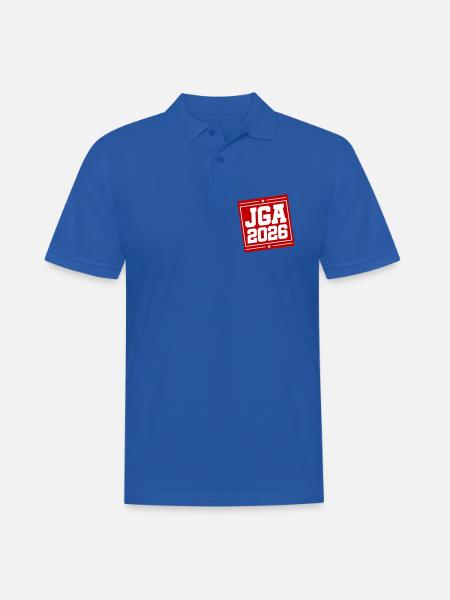 Jga 2026 Junggesellenabschied - Männer Poloshirt - Royalblau
