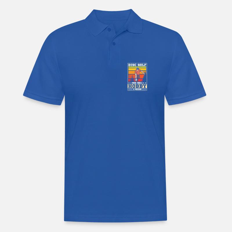 Disc Golf Geschenke Discgolf - Männer Poloshirt - Royalblau