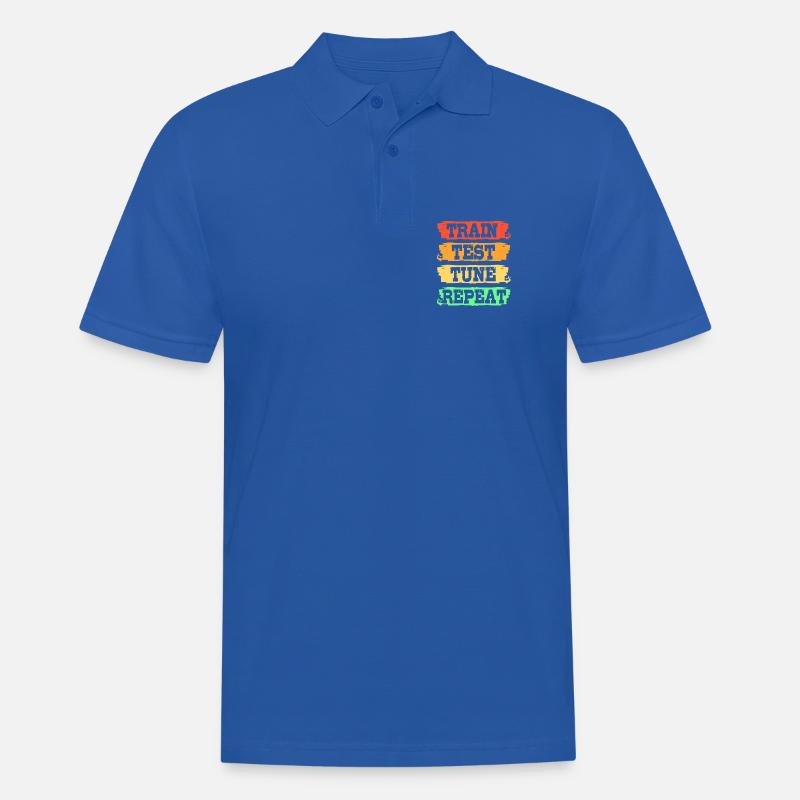 Programmeur codeur GPT - Polo Homme - bleu royal