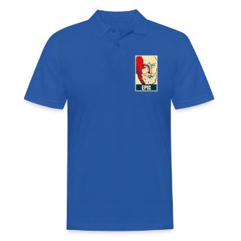 Les citations stoïciennes d’Epictète sont épiques. - Polo Homme - bleu royal - Devant - Kai (181cm)