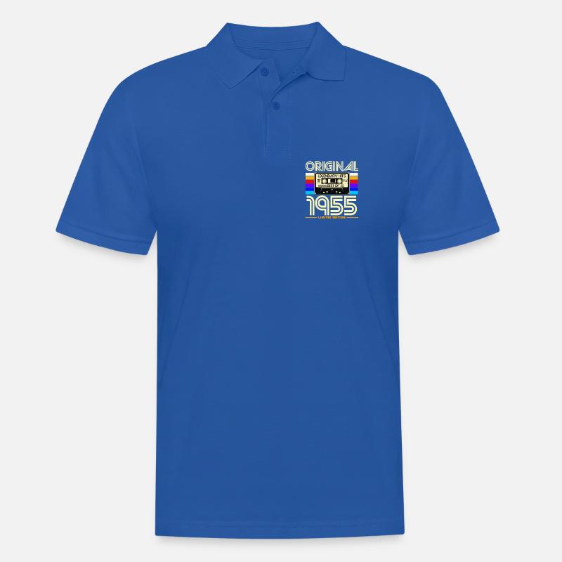Originale Retro-Hits von 1955 - Männer Poloshirt - Royalblau