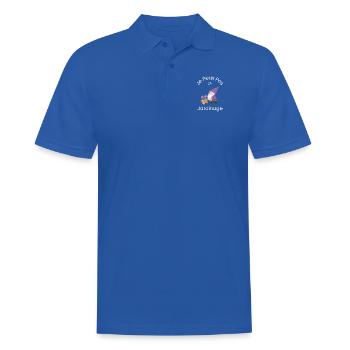 Jardinage Jardin Cadeau Jardinier - Polo Homme - bleu royal - Devant - Kai (181cm)