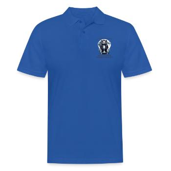 I hate people morning grouch in the office funny - Men's Polo Shirt - royal blue - Front - Kai (181cm)