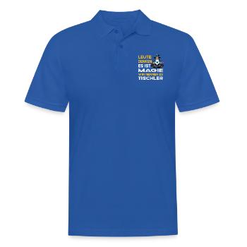 People Thinking Magic Carpenter Carpenter - Men's Polo Shirt - royal blue - Front - Kai (181cm)