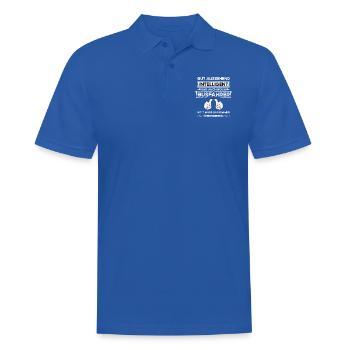 Bus Driver Handsome Intelligent - Men's Polo Shirt - royal blue - Front - Kai (181cm)