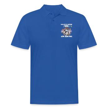 Enterrement de vie de garçon Mariée Enterrement de vie de jeune fille Grondement de femmes - Polo Homme - bleu royal - Devant - Kai (181cm)