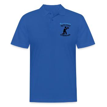 Legenden altern nicht sie gehen Fotos - Männer Poloshirt - Royalblau - Vorne - Kai (181cm)