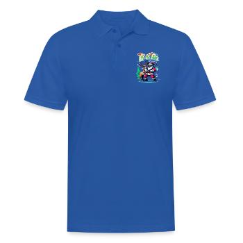 Santa Claus is dancing on xmas Christmas funny - Männer Poloshirt - Royalblau - Vorne - Kai (181cm)