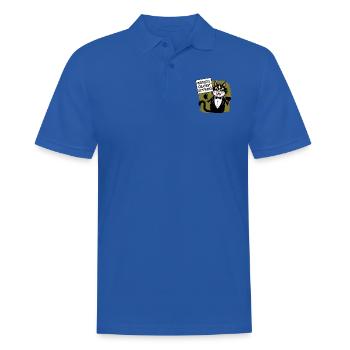 Partner Schatz Valentinstag Liebe lustiger Spruch - Männer Poloshirt - Royalblau - Vorne - Kai (181cm)
