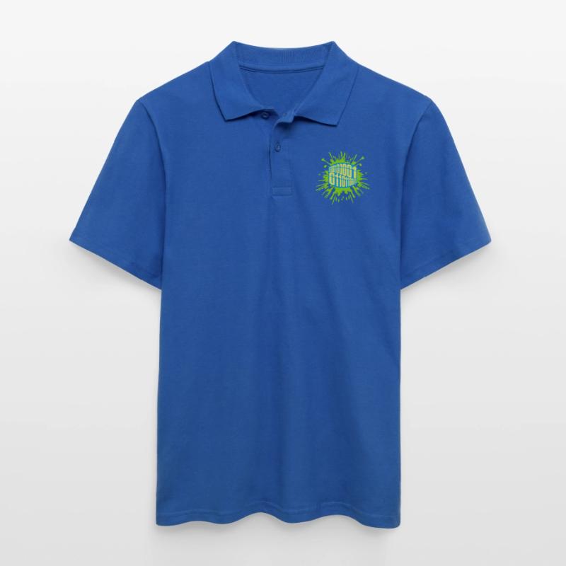 Binary Code Program Language Men's Polo Shirt