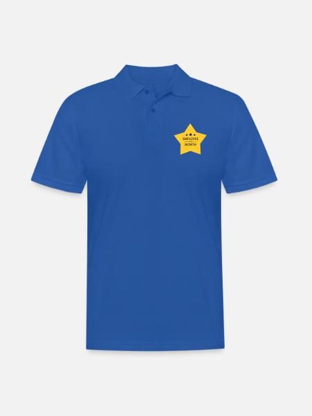 Employé du mois - Polo Homme - bleu royal