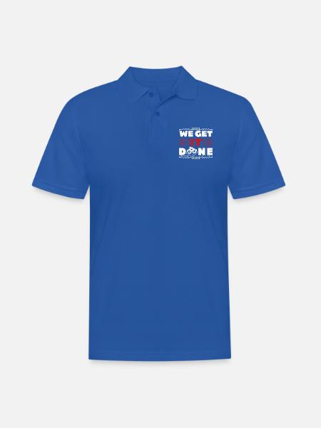 We get IT done IT-Fachmann Informatiker Computer - Männer Poloshirt - Royalblau