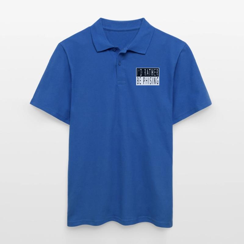 present idea bio hack hacking coding gift idea Männer Poloshirt