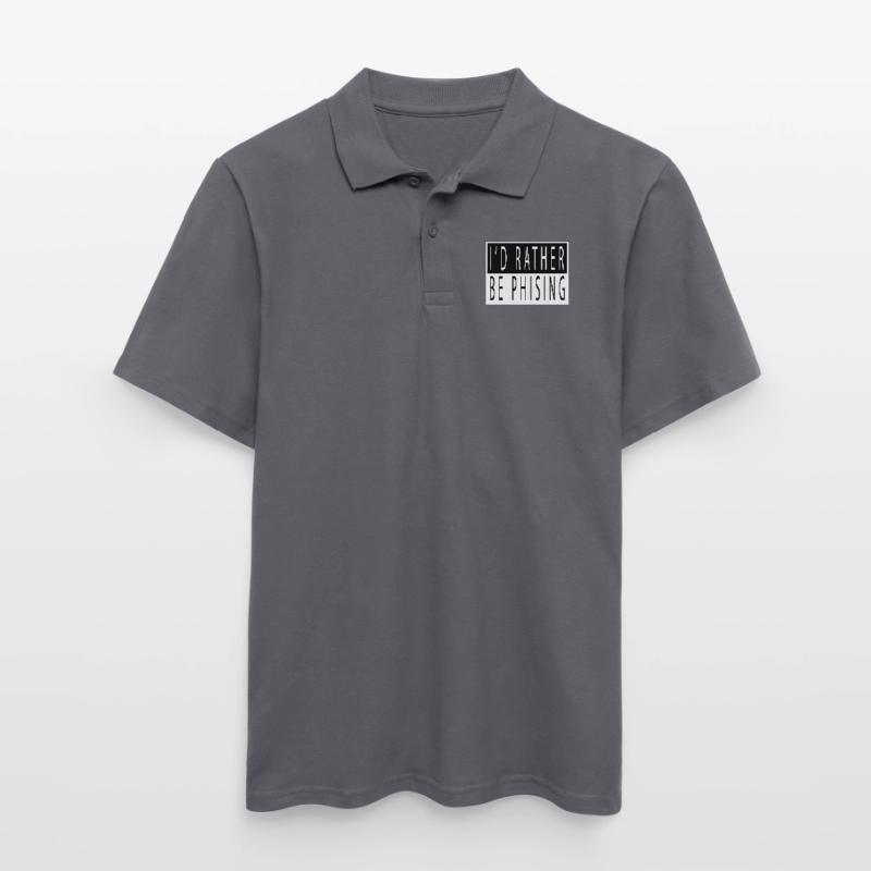 present idea bio hack hacking coding gift idea Men's Polo Shirt