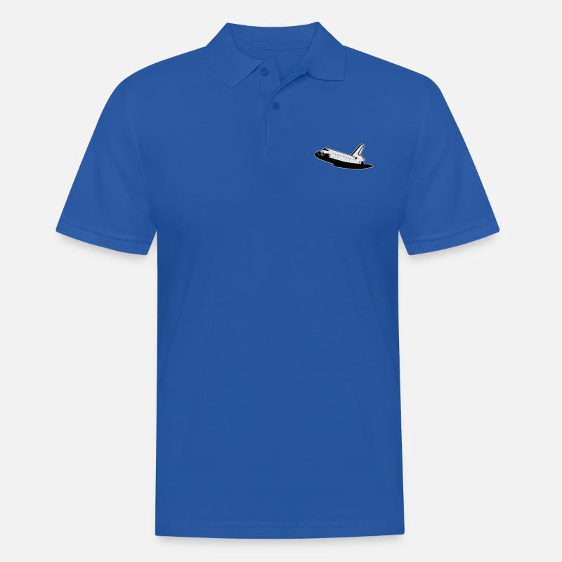 Space Shuttle (no emblems) - Men's Polo Shirt - royal blue