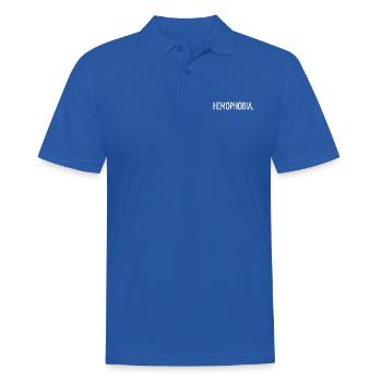 Hemophobia - Polo Homme - bleu royal - Devant - Kai (181cm)