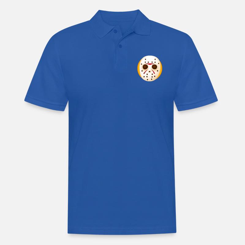 Smiley Chainsaw Mask - Polo da uomo - blu royal