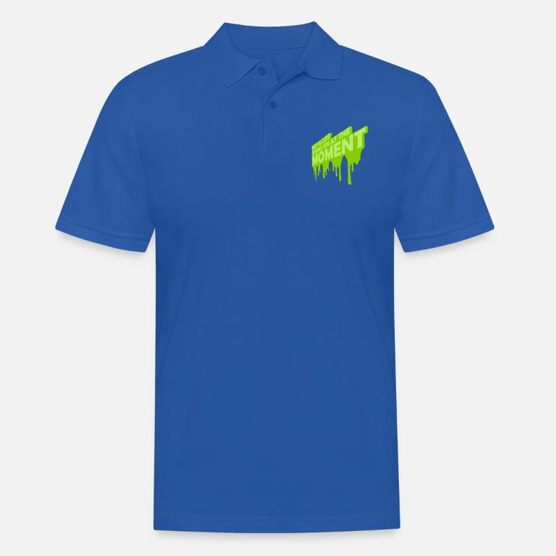 Not much going on - Männer Poloshirt - Royalblau