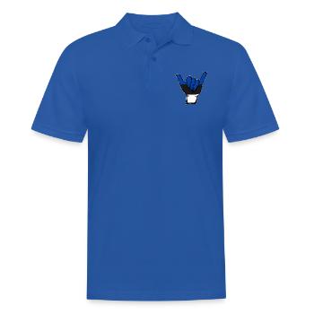 Estonie Drapeau Surf Symbole - Polo Homme - bleu royal - Devant - Kai (181cm)