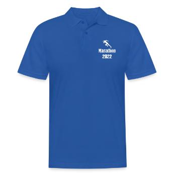 Triathlon Natation Vélo Run Marathon - Polo Homme - bleu royal - Devant - Kai (181cm)