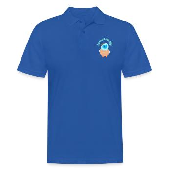 Have an ice day Penguin - Men's Polo Shirt - royal blue - Front - Kai (181cm)