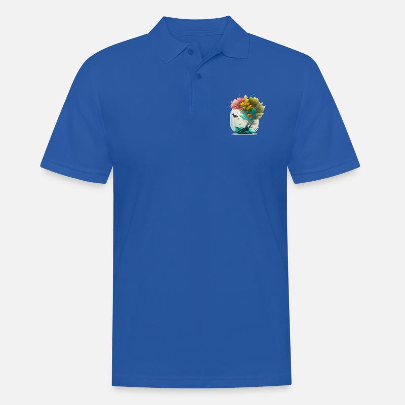 The miniature forest - Men's Polo Shirt - royal blue