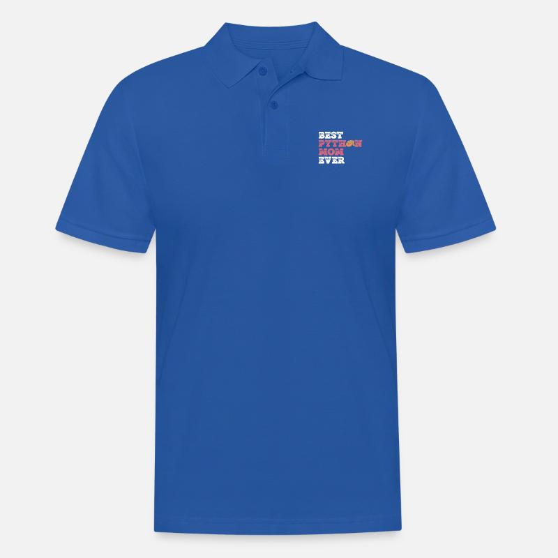 Königspython Mutter Banane Königspython Mama - Männer Poloshirt - Royalblau