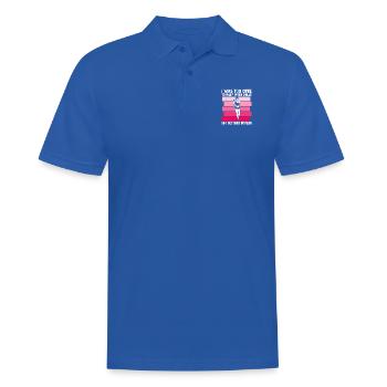 Stabhochsprung Mädchen Stabhochspringen - Polo Homme - bleu royal - Devant - Kai (181cm)