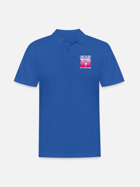 Stabhochsprung Mädchen Stabhochspringen - Men's Polo Shirt - royal blue
