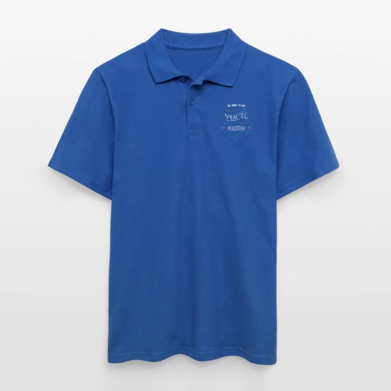 fullstack developer funny sayings present idea Männer Poloshirt
