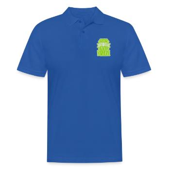 the day you deserve - Men's Polo Shirt - royal blue - Front - Kai (181cm)