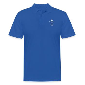 St. Patrick's Day Irland Bier Party Cool - Männer Poloshirt - Royalblau - Vorne - Kai (181cm)