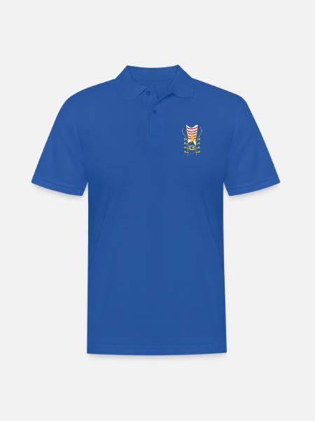 Geschenk Pirat Piratenkostüm Kostüm Piraten - Männer Poloshirt - Royalblau