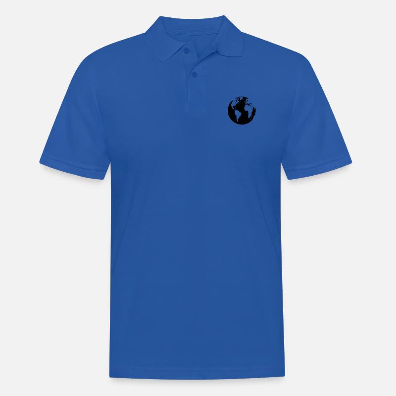 One World 1 - Männer Poloshirt - Royalblau