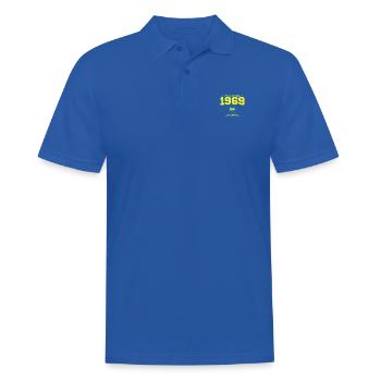 Awesome 1969 Shirt für Männer Frauen 54 Jahre alt 54. - Männer Poloshirt - Royalblau - Vorne - Kai (181cm)